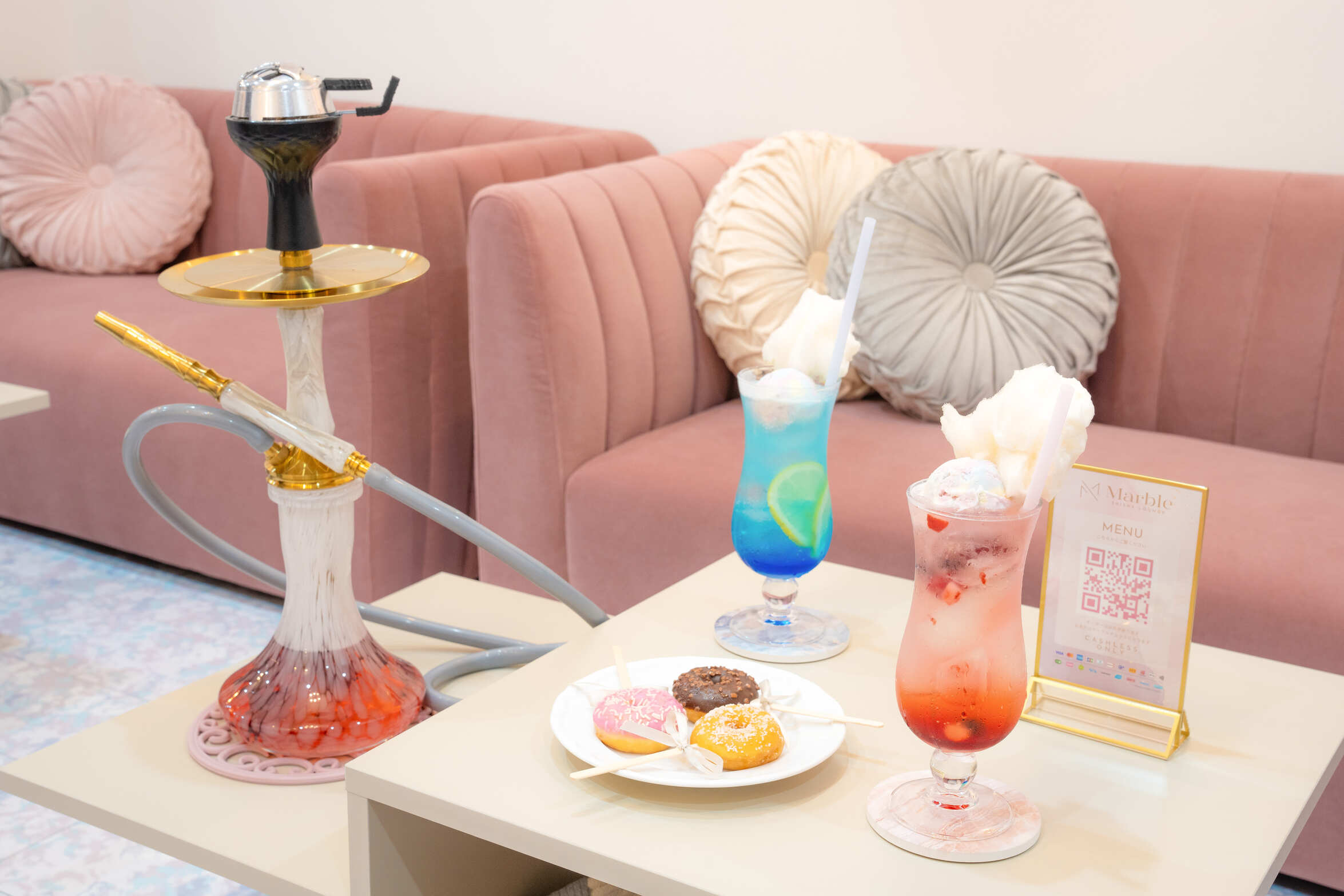 新宿 シーシャバー Marble Shisha Lounge | 新宿駅西口からすぐのシーシャバー。小滝橋通り沿いのシーシャカフェバー「Marble  Shisha Lounge - マーブル シーシャラウンジ」